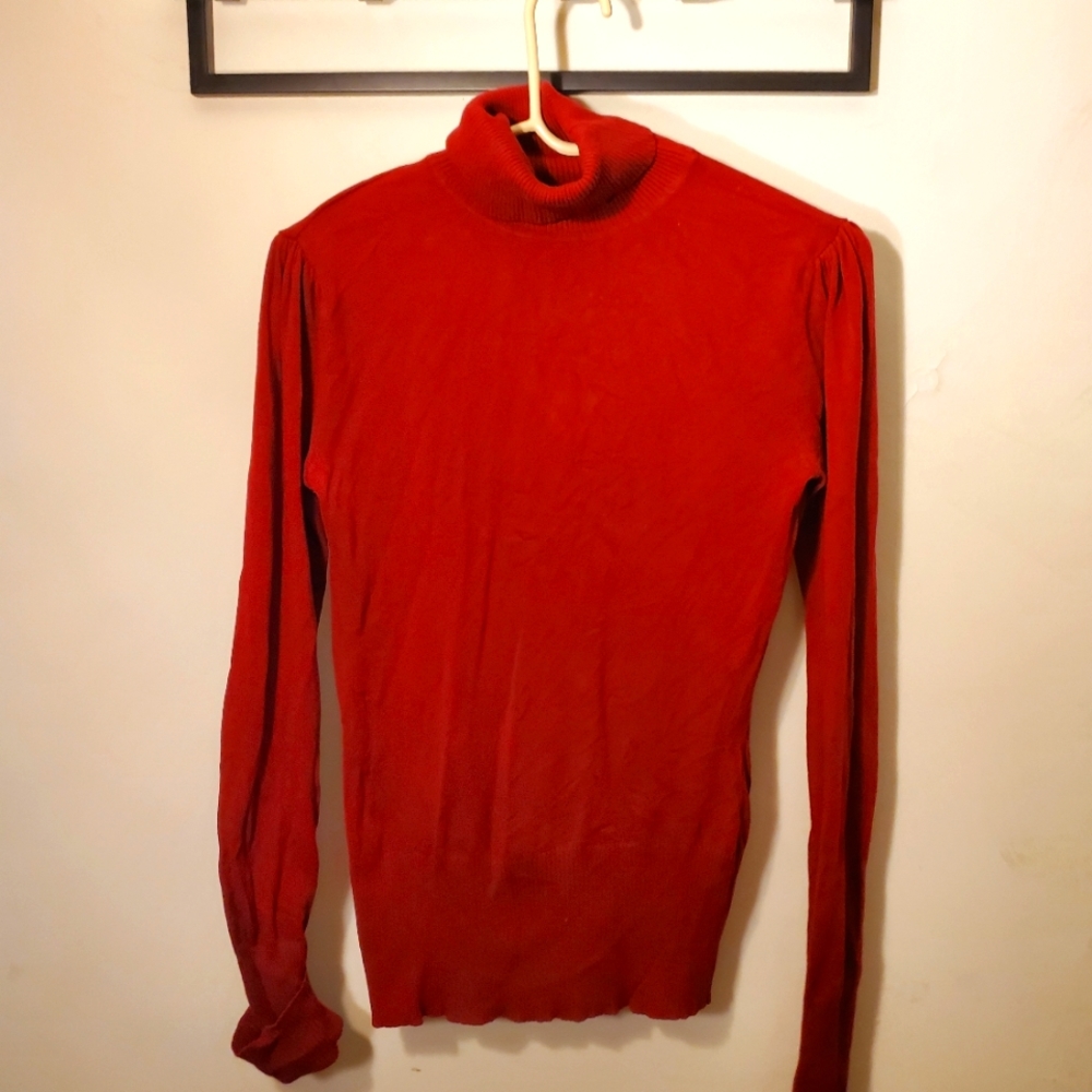 Red bodycon sweater